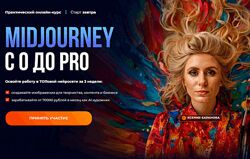 Midjourney с 0 до PRO. 2024 Ксения Баранова