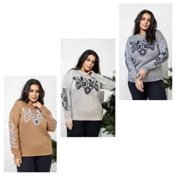 Свитер Светр теплий Туреччина, світер тёплый.42-64 размер