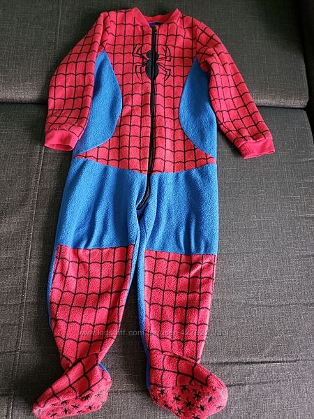 Слип пижама спайдермен Spider Man 4-5 лет