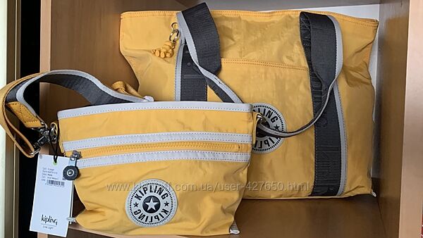 Kipling, спорт сумка. Ідеальна для спортзалу, басейну, подорожей і щодня. 
