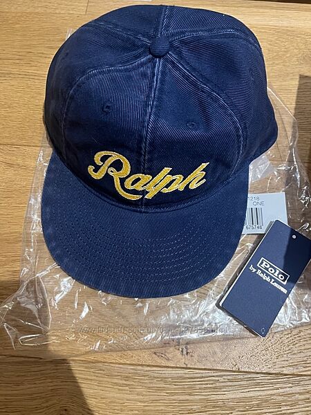 Кепка/бейсболка Polo Ralph Lauren джинсова. Новинка. 