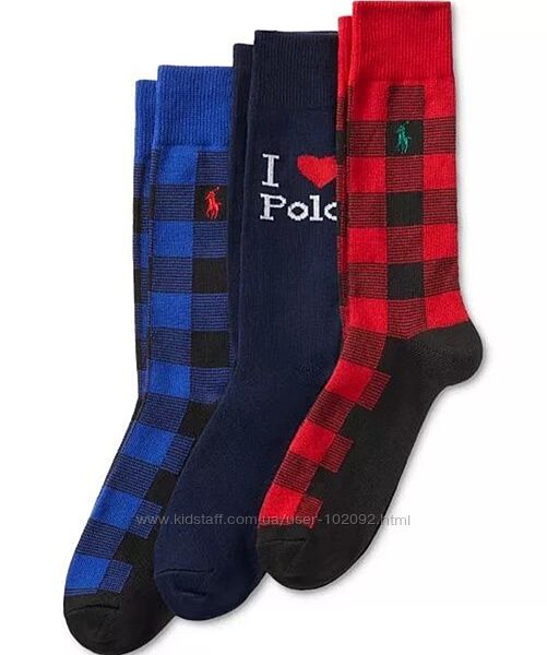 Подарункові шкарпетки POLO RALPH LAUREN
