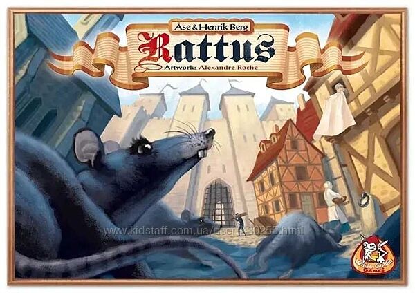 Настільна гра White Goblin Games Rattus Епідемія