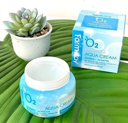 Увлажняющий кислородный крем Farmstay O2 Premium Aqua Cream 100 мл