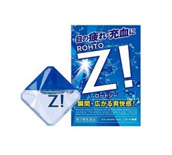 Японские капли для глаз с витамином В6 и цинком Rohto Z Eye Drops 12 мл 