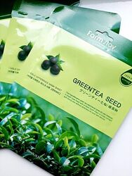 Тканевая маска с экстрактом семян зеленого чая FarmStay Green Tea Seed Mask