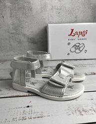 Босоніжки дитячі для дівчаток Lapsi 29р - 18.5 см Сірий 159