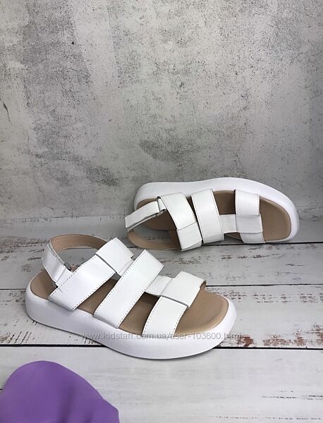 Босоніжки сандалі дитячі для дівчат Paradize Білий 063