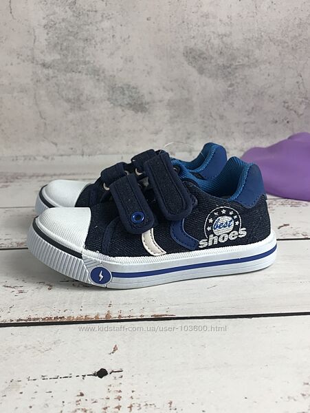 Кеди дитячі для хлопчиків Вbt. kids 21р - 13.3 см Синій 531
