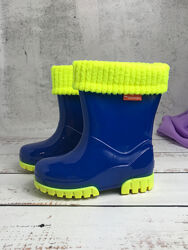 Гумові чоботи дитячі Demar Twister Fluo 32/33р - 21.5 см Синій 072