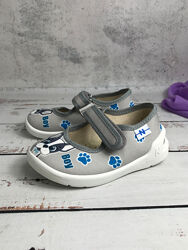 Текстильні дитячі капці дитячі Natur Сірий 370