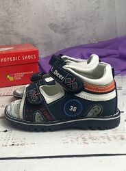 Босоніжки дитячі для хлопчиків Little Deer 26р - 16.8 см Різнобарвний 2019