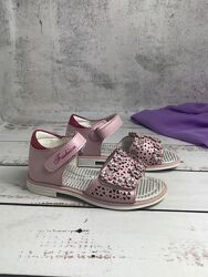 Босоніжки сандалі дитячі для дівчинки Том. М 26р - 16 см Рожевий 2045