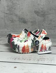 Крокси дитячі CROCKS Lined Tie Dye Original Різнобарвний 661