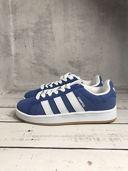 Кеди кросівки Adidas Originals CAMPUS Синій 086