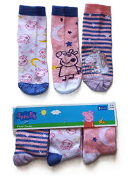 Шкарпетки дитячі для дівчинки Peppa Pig Білий Рожевий Різнобарвний 22/100