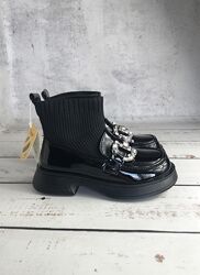 Туфлі дитячі для дівчинки Clibee Чорний 705
