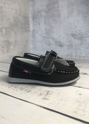 Туфлі мокасини дитячі для хлопчика Kimbo-o Чорний 575