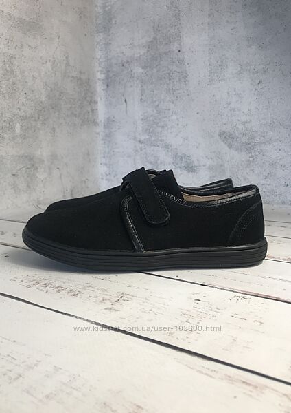 Туфлі дитячі для хлопчика KANGFU Чорний 574