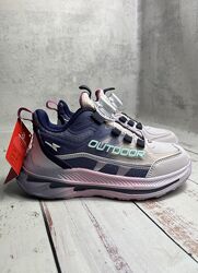 Кросівки дитячі на дівчинку Apawwa Рожево-фіолетовий 472