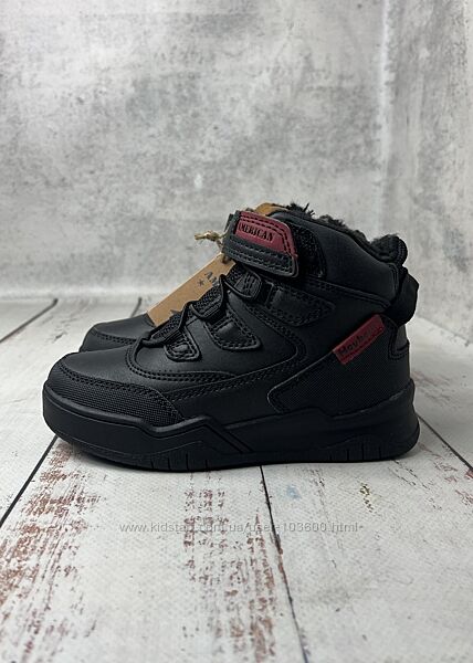 Черевики дитячі на хлопчика American Club Чорний 379