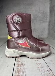 Дутики зимові дитячі на дівчинку Flamingo Рожевий 769