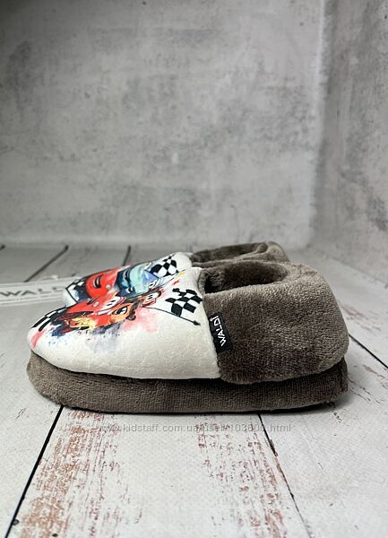 Капці домашні дитячі для хлопчика Waldi Коричневий 547