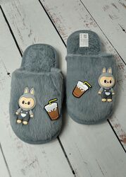 Капці домашні дитячі Alex Сірий 1215-1