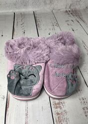 Капці домашні дитячі на дівчинку Lion Рожево-сірий 1216-1