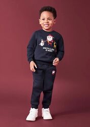 Костюм байковий дитячий на хлопчика Lupilu Темно-синій 1195