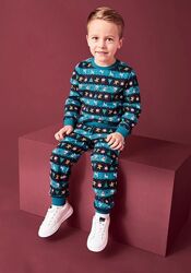 Костюм байковий дитячий на хлопчика Lupilu Зелений 1196