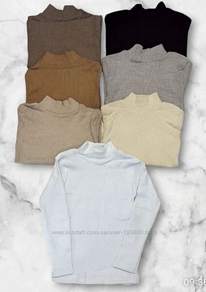 Гольф водолазка ангора дитяча UMKA Різнобарвний 1210