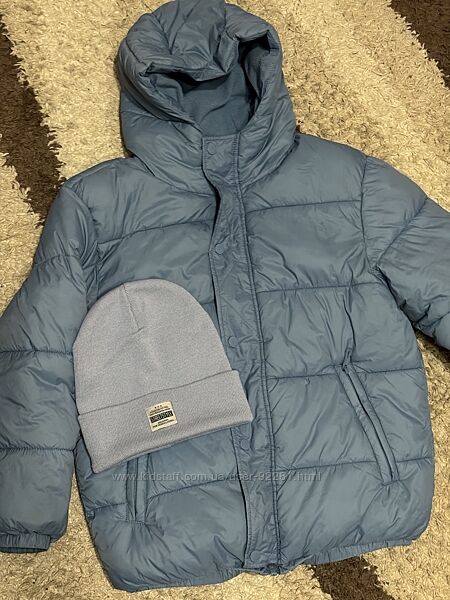 Тепла обємна куртка 9-10 років