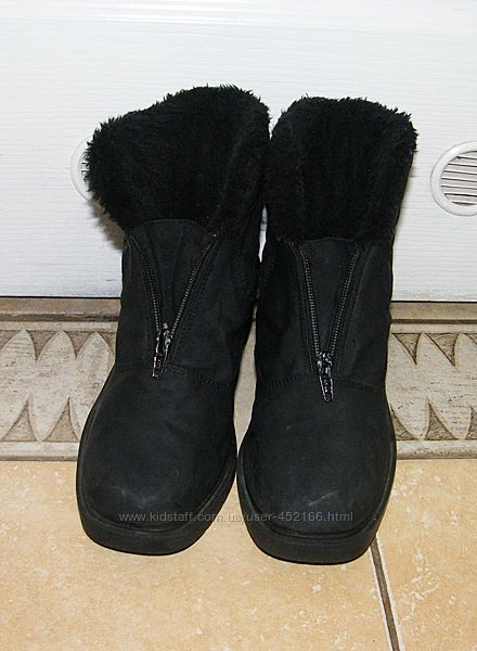 Непромокаемые теплые ботинки, размер 36-36,5