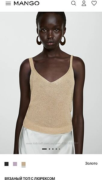 В´язаний топ Манго Mango