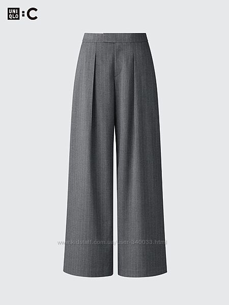 Широкі штани палаццо Uniqlo 