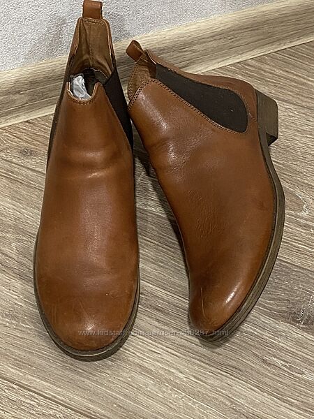 Шкіряні черевики Челсі DUNE, розмір 39