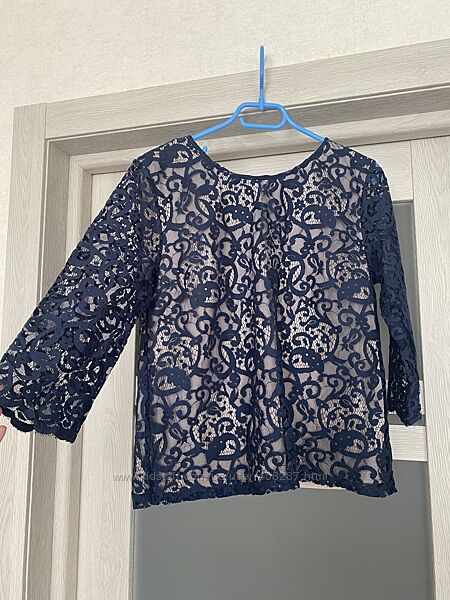 Мереживна блуза H&M, розмір L