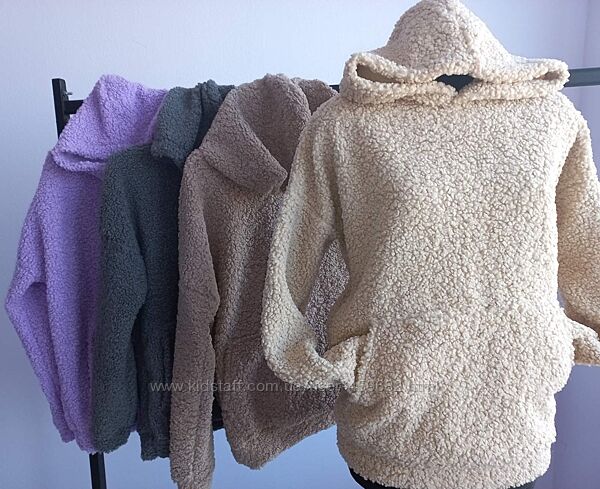  Безумно мягкий, теплый  худи , размер 146 и 164