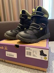 Дитячі зимові черевики Kamik Slate на хлопчика, 34 розмір.