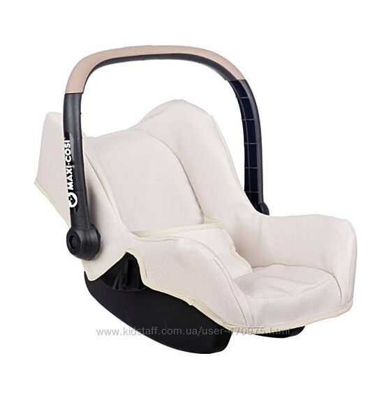 Крісло-переноска, автокрісло для ляльки Smoby Maxi-Cosi Айворі бежеве 