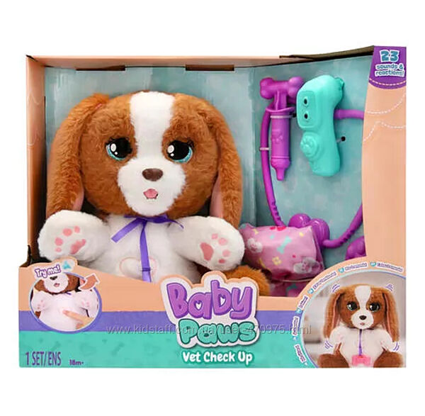 Інтерактивний ігровий набір Baby Paws  Цуценя у ветеринара 927681IM