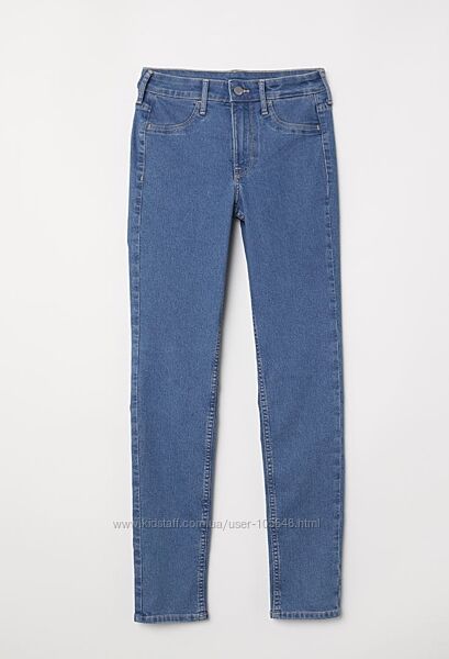 Джеггинсы джинсы тонкие H&M