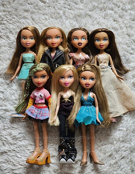 Ляльки куклы Братц Bratz MGA оригінал Хлоя Саша Джейд Фианна Ясмин Дана Лея