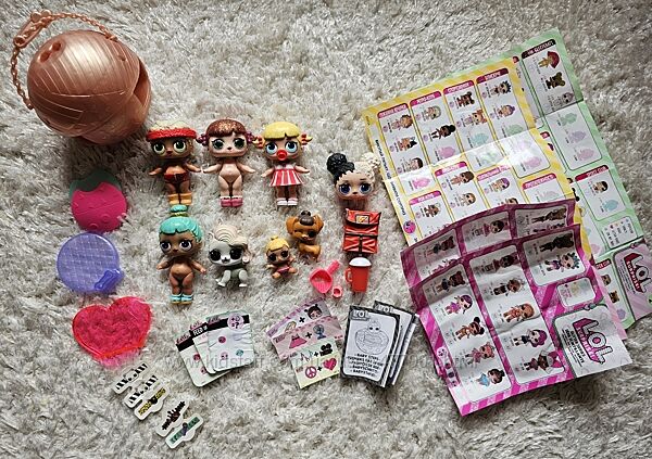 Лот ляльки куклы пупсы L. O. L. LOL Surprise Лол Сюрприз оригінал