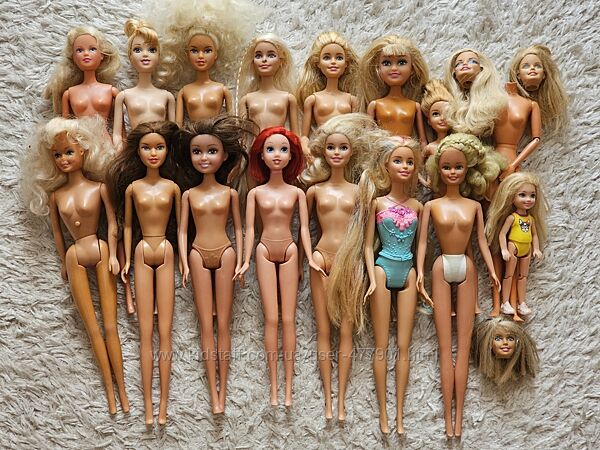 Ляльки куклы Barbie Барби Дисней Принцессы с дефектамиЦіна за 5 штук