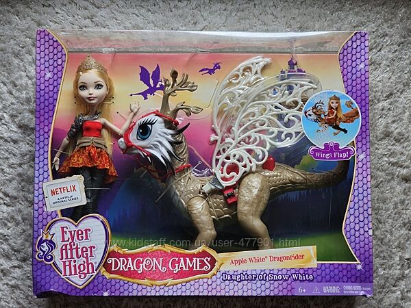 Лялька кукла Евер Афтер Хай Епл Ігри драконів Ever After High оригінал
