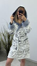 Жіночий халат махра 