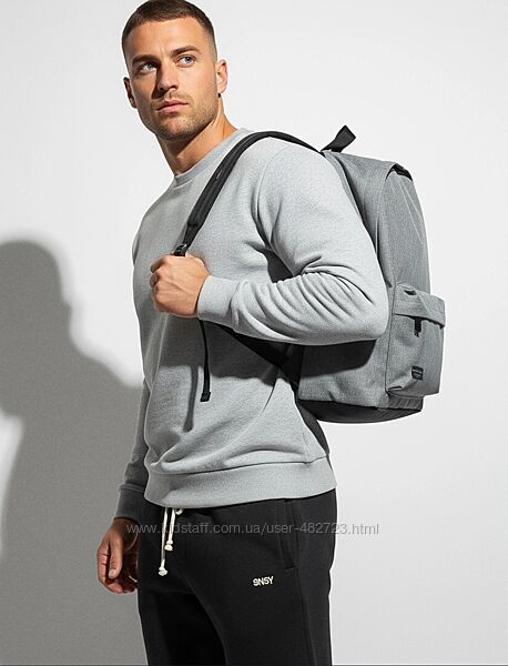 Рюкзак чоловічий великий сірий, чорний Sinsay
