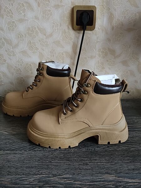 Ботінки черевики жіночі кемел р.36